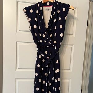Eliza J Polka Dot Dress